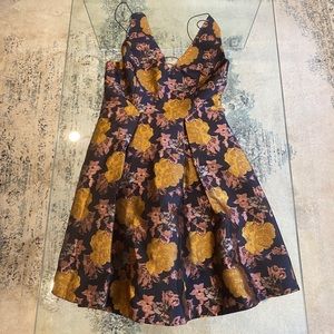 Top shop brocade dress